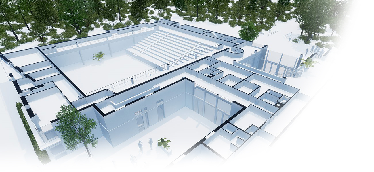 Modélisation 3D d'une salle de spéctacle en BIM